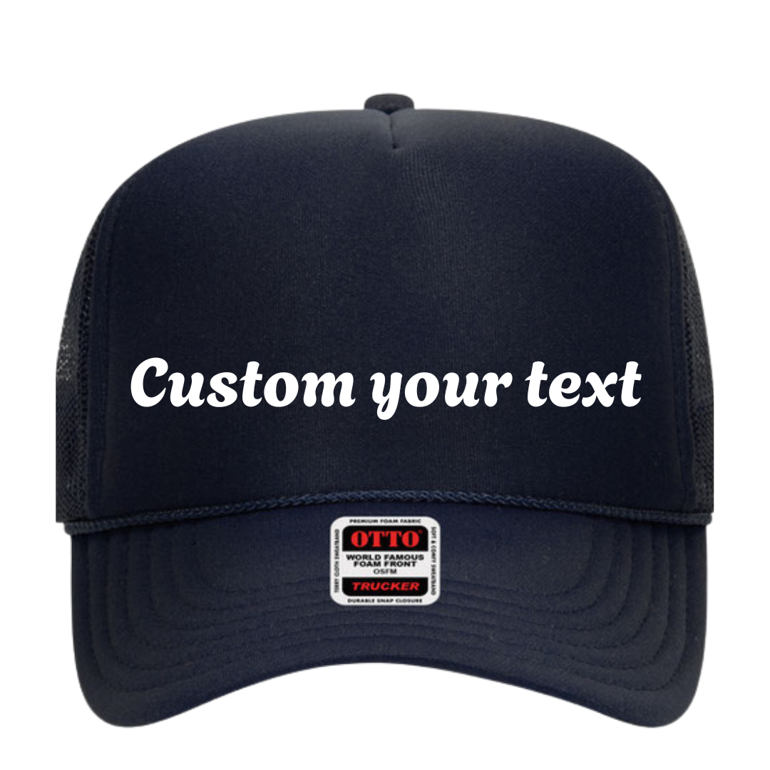 Custom trucker Otto Hats